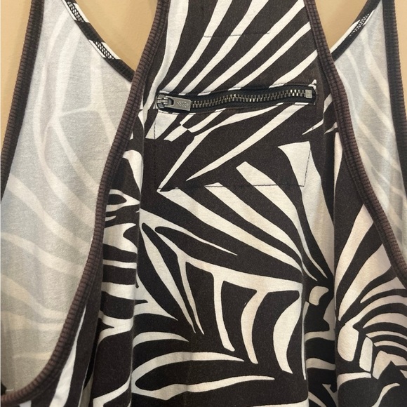 Free People FP Movement Hot Shot Romper Zebra Printed Women's Small NEW - Picture 4 of 5